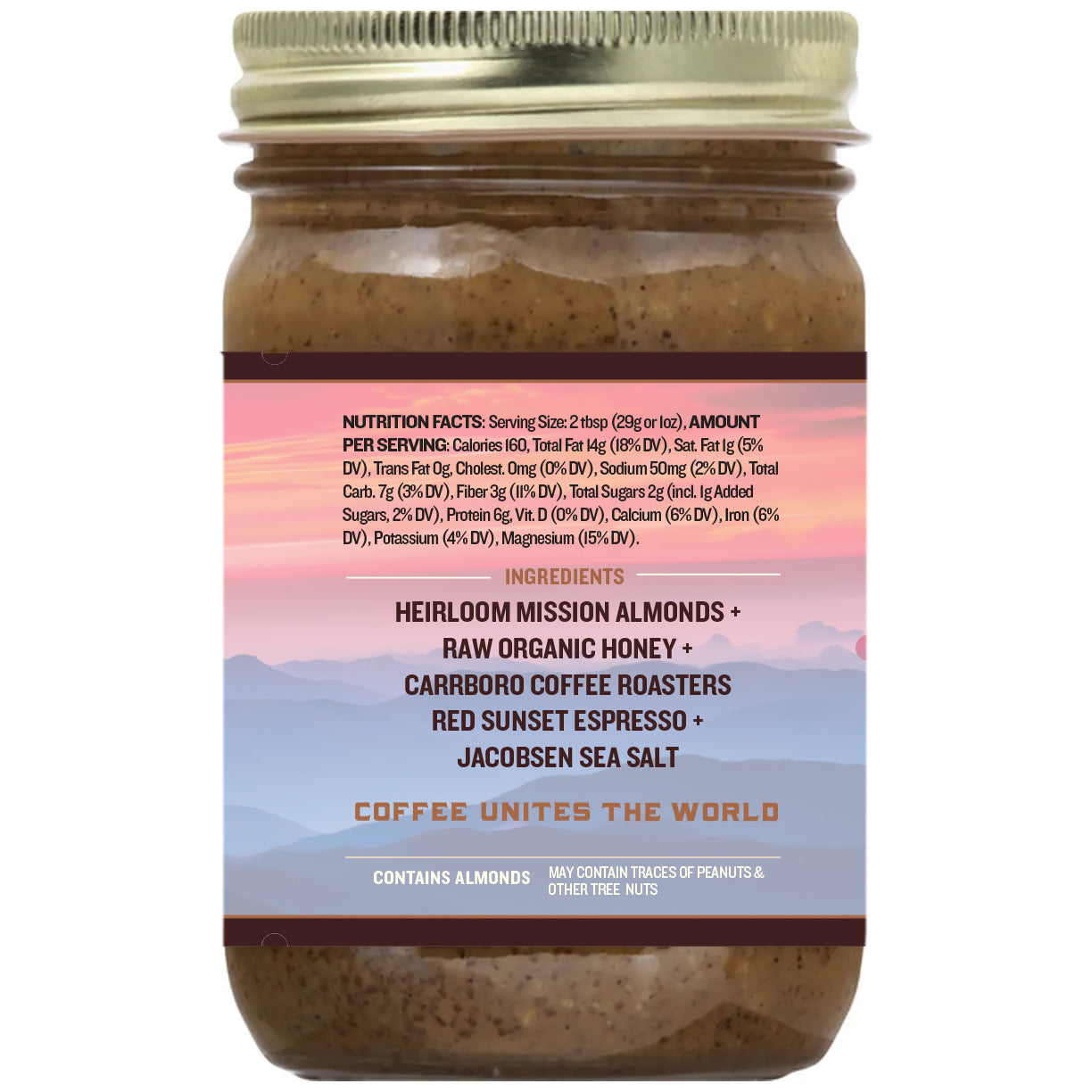 CCR 20th Anniversary Red Sunset Espresso Almond Butter Collab