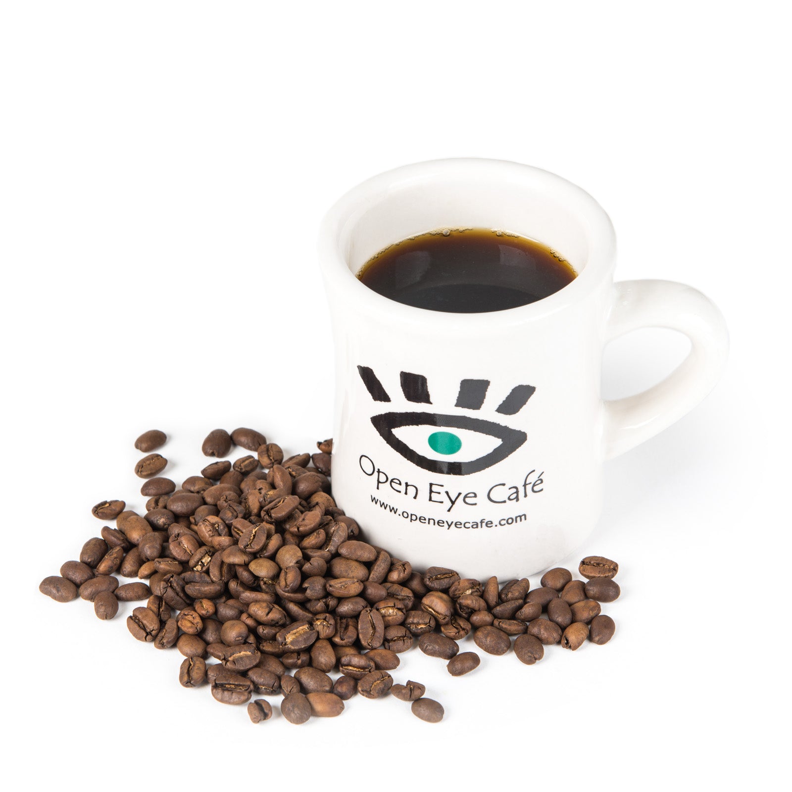 Open Eye Cafe Coffee Mug