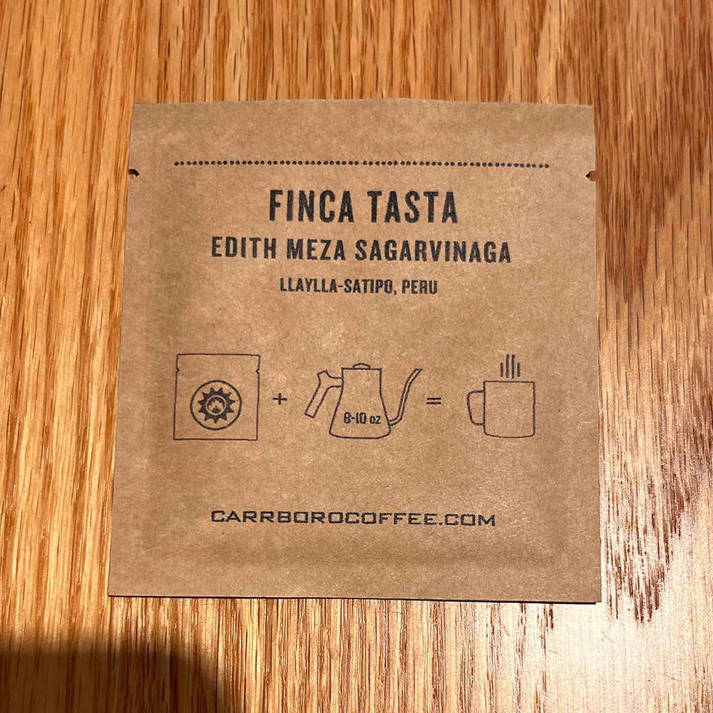 Edith Meza - Finca Tasta - Natural Caturra - Specialty Instant Coffee